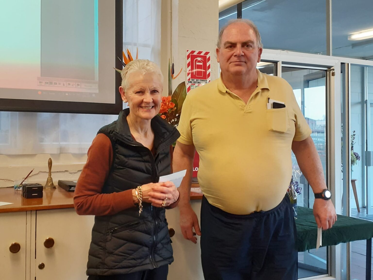 Winners Overall - Kerri McCrae and Bill Leach