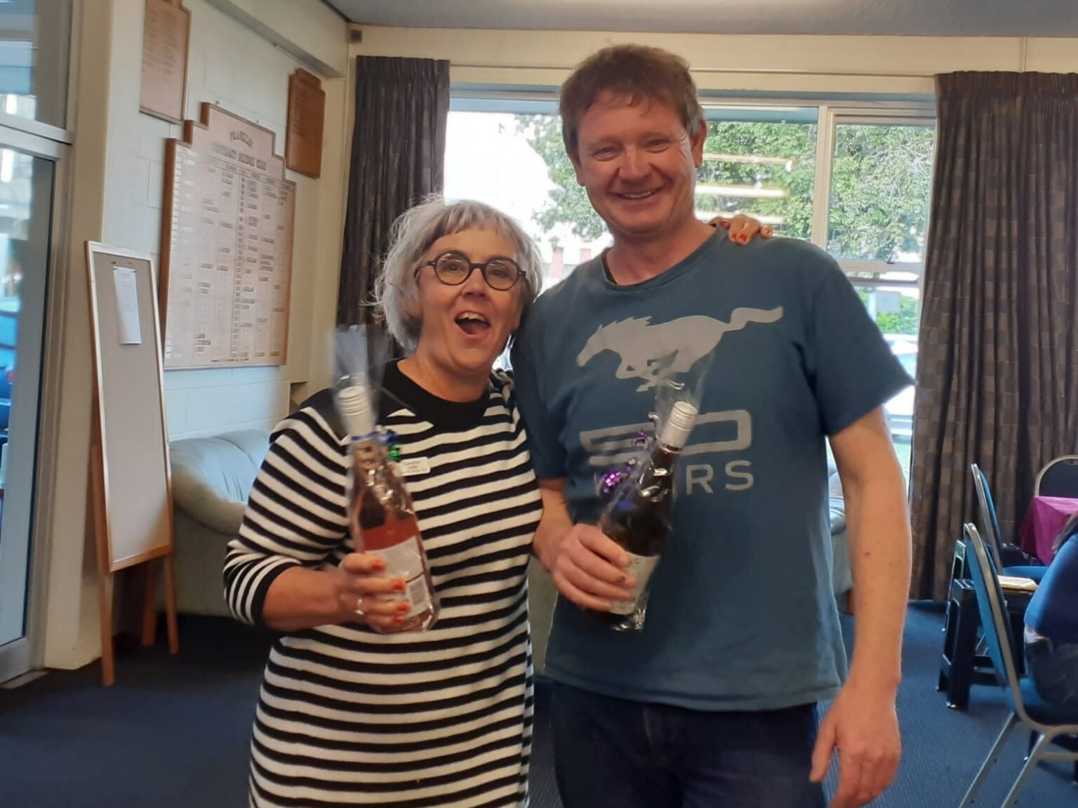 Session 2 Winners Caroline & Kevin Griffin