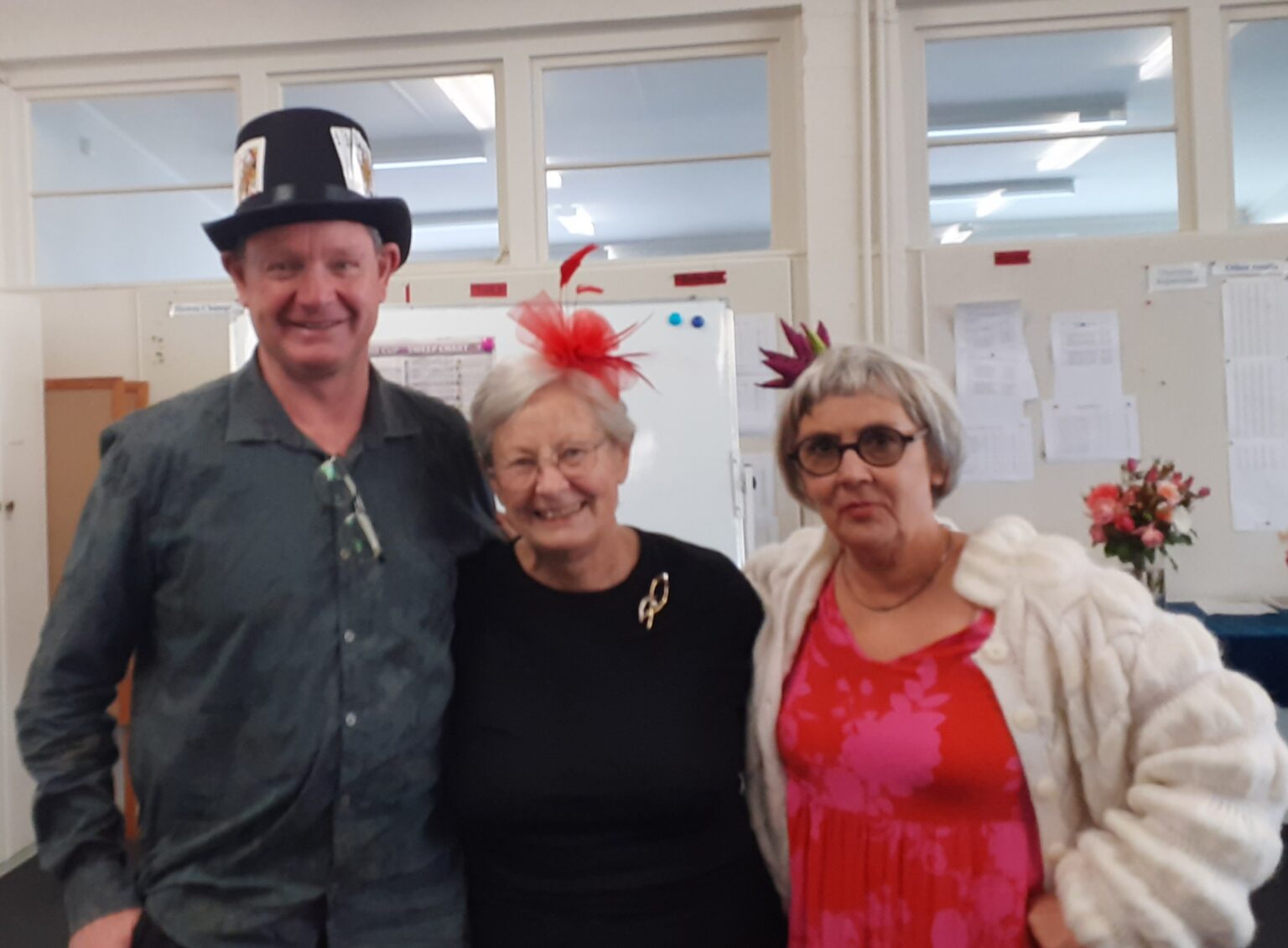 Kevin and Caroline Griffin with Maureen Nelson