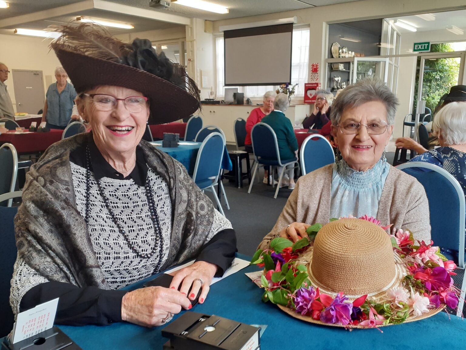 Yvonne Baettig and Margaret van der Coer